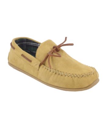 Deer Stags® Men's Slipperooz Fudd Indoor/ Outdoor Slippers - Tan