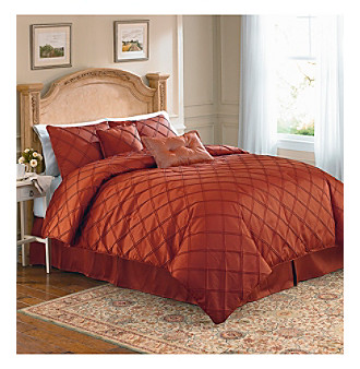 Pintuck 3-pc. Comforter Set by LivingQuarters
