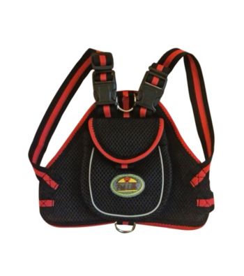 Pet Life™ Fashion Mesh Harness with Built-In Back Pouch