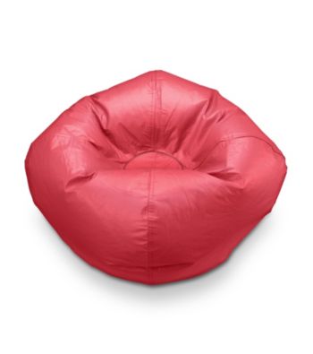 Ace Bayou Classic Red Matte Bean Bag Chair