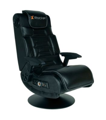 Ace Bayou X-Rocker Pro Series Tilt/Swivel Pedestal Chair with 2.1 Wireless Audio System