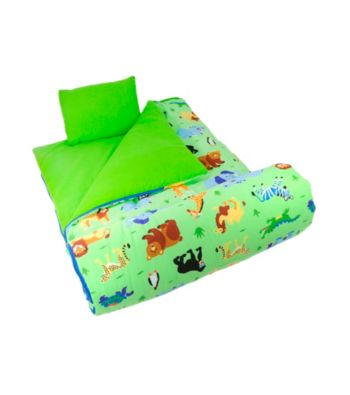 Wildkin Olive Kids Wild Animals Sleeping Bag