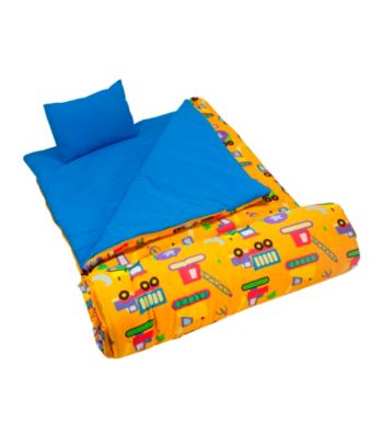Wildkin Olive Kids Under Construction Sleeping Bag