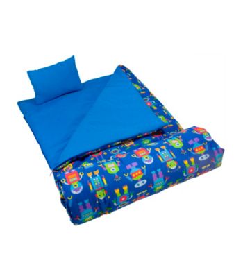 Wildkin Olive Kids Robots Sleeping Bag