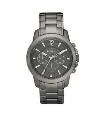 Fossil® Men's Grant Chronograph Gray Dial Watch