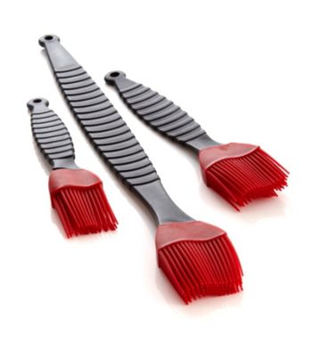 Bethany Housewares Set of 3 Silicone Pastry Brushes