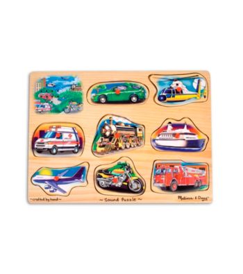 Melissa & Doug® Vehicle Sound Puzzle