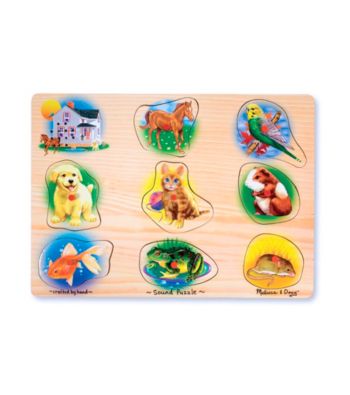 Melissa & Doug® Pets Sound Puzzle
