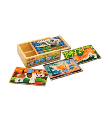 Melissa & Doug® Pets Puzzles in a Box