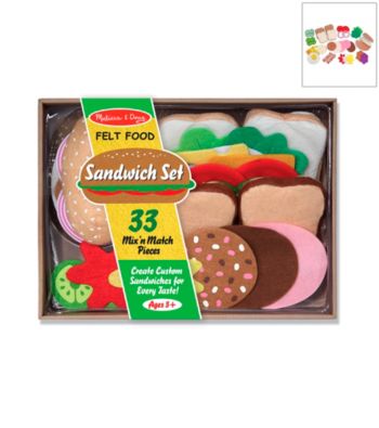 Melissa & Doug® Felt Food Sandwich Set