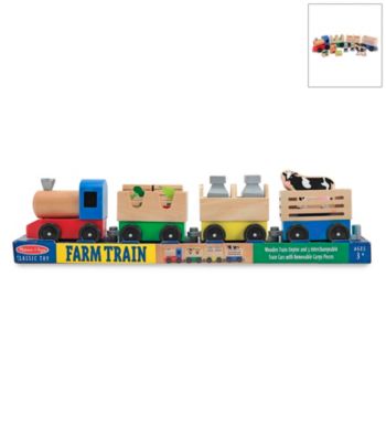 Melissa & Doug® Wooden Farm Train
