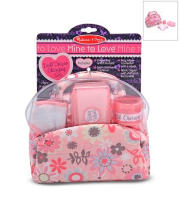 Melissa & Doug® Doll Diaper Changing Set