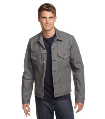 Levi's® Men's Denim Trucker Jacket - Gray Rigid