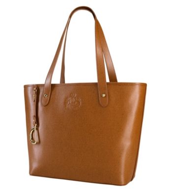 Lauren Ralph Lauren Newbury Leather Classic Tote