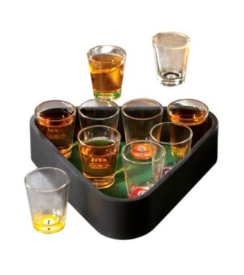 Crystal Clear® Pool Shot Serving Set