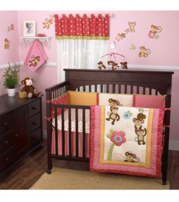 Melanie the Monkey Baby Bedding Collection by CoCaLo Baby®