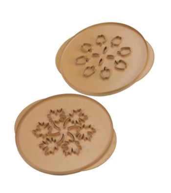 Nordic Ware® Brown Leaves and Apples Pie Top Cutter