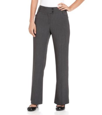 Rafaella® Stretch Gab Curvy Fit Pants