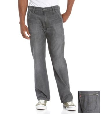 Levi's® Men's 569™ Back Zip Loose Fit Jeans - Gray Deal