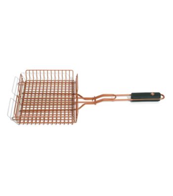 Outset® Grill Basket with Soft-Grip Handle
