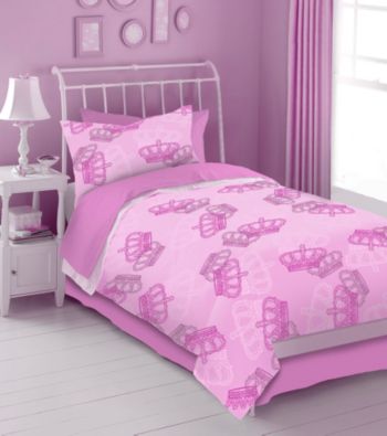Pink Crown Kids' Bedding Collection by Veratex®