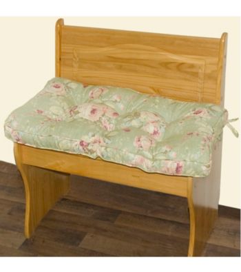 Greendale Home Fashions Roswell Floral Single Bench Cushion - Fern