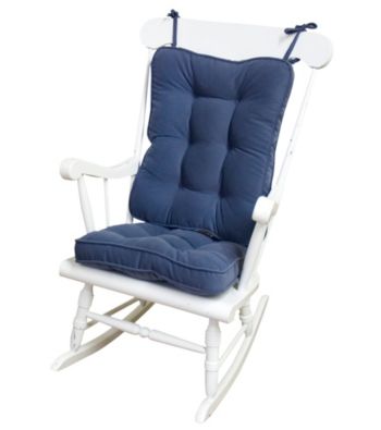 Greendale Home Fashions Hyatt Standard Rocking Chair Cushion - Denim