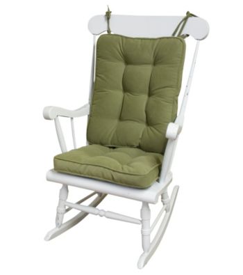 Greendale Home Fashions Hyatt Standard Rocking Chair Cushions - Moss