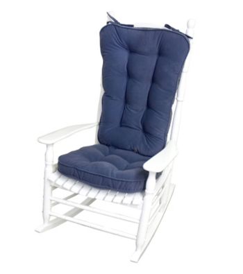 Greendale Home Fashions Hyatt Jumbo Rocking Chair Cushion Set - Denim