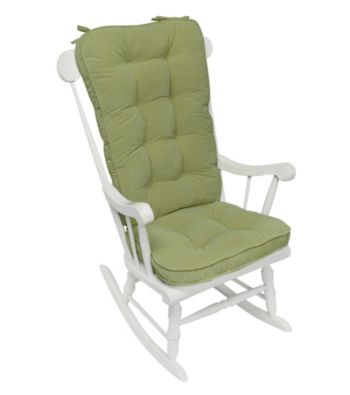 Greendale Home Fashions Hyatt Jumbo Rocking Chair Cushion Set - Moss