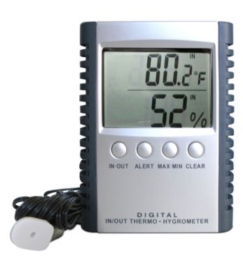 Vinotemp® Temperature and Humidity Gauge