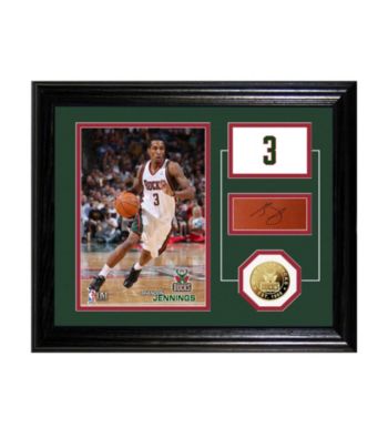 Brandon Jennings Player Pride Desktop Photo Mint by Highland Mint