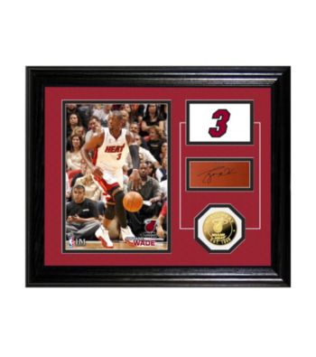 Dwyane Wade Player Pride Desktop Photo Mint by Highland Mint