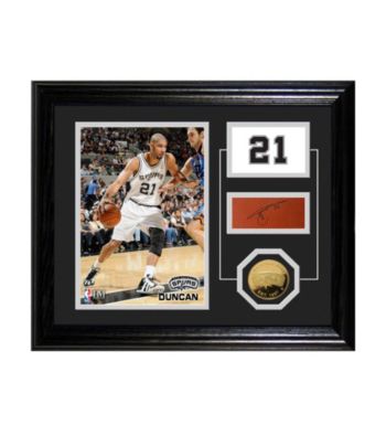 Tim Duncan Player Pride Desktop Photo Mint by Highland Mint