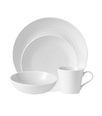 Gordon Ramsay Maze White by Royal Doulton® 4-pc. Place Setting