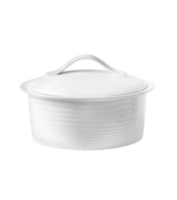 Gordon Ramsay Maze White by Royal Doulton® Covered Casserole
