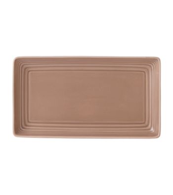 Gordon Ramsay Maze Taupe by Royal Doulton® Rectangular Serving Dish