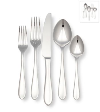 Ginkgo® Linden 45-pc. Flatware Set