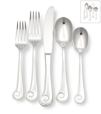 Ginkgo® Sanibel Surf 45-pc. Flatware Set