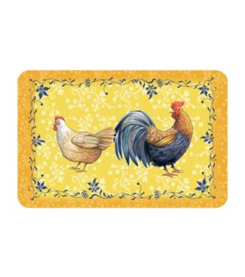 Bungalow Flooring New Wave Gold Rooster Mat