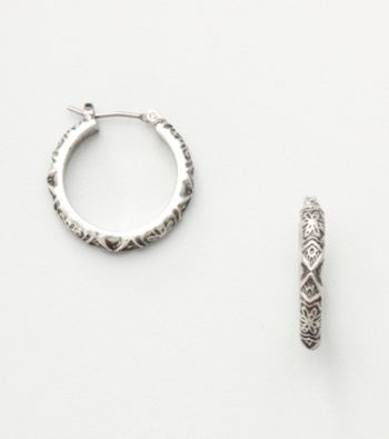 Nine West Vintage America Collection® Stamped Hoops