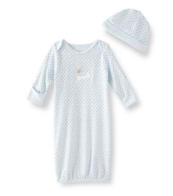 Little Me® Baby Boys' Sleepy Bear Gown - Blue