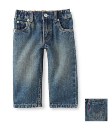 Levi's® Baby Boys' 526™ Medium Wash Loose Straight Jeans