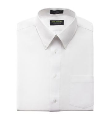 John Bartlett Statements Men's White Oxford Dress Shirt