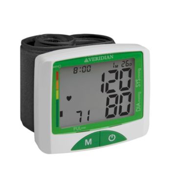 Veridian Healthcare® Jumbo Screen Premium Digital Blood Pressure Wrist Monitor