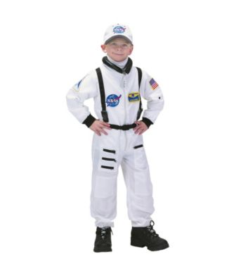 NASA Jr. Astronaut Suit White Toddler/Child Costume