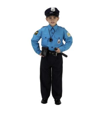Jr. Police Officer Suit Child's Costume