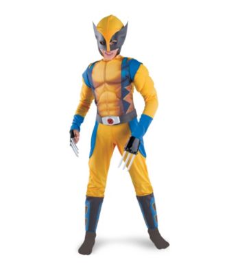 Classic Wolverine Origins Muscle-Chest Child's Costume