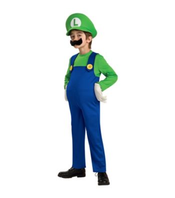 Super Mario Bros. - Deluxe Luigi Child's Costume