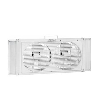 Comfort Zone™ Portable Twin Window Fan